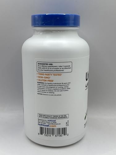 Nutricost Uva Ursi Extract 240 Capsules for 240 Servings Per Bottle