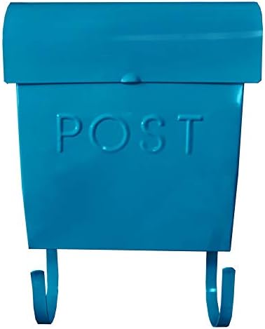 NACH Mailboxes for Outside Wall Mount, 12 x 11.2 x 4.5 inch, Black Mailbox, Waterproof Mailbox with Outdoor Newspaper Holder - The Euro Mailbox