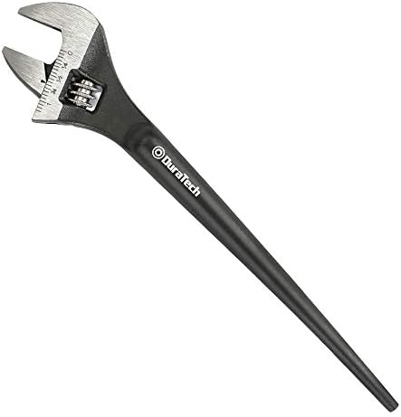 DURATECH 8-Inch Adjustable Construction Spud Wrench