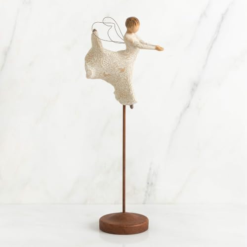 Willow Tree Ox and Goat, Sculpted Hand-Painted Nativity Figures, 2-Piece Set | Extends the Willow Tree Nativity Scene, Designed by Artist Susan Lordi, Heirloom Keepsake, Display on Shelf or Table