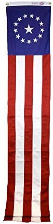 Annin Flagmakers Circular Star Pulldown American Flag - 96 Inch (482920) | 100% Made in USA