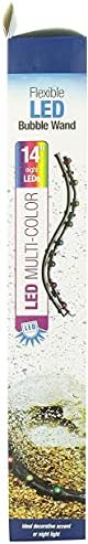 Aqueon Fish Tank Aquarium Flexible LED Accent Light and Bubble Wand, Blue, 14 Inch