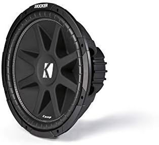 KICKER Comp 15-inch (38cm) Subwoofer, 4-Ohm, RoHS Compliant | Deep low-end punch, ported or sealed box ready, factory system upgrade