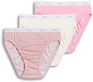 Jockey Women's Underwear 100% Cotton Classic French Cut - 3 Pack