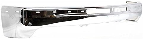 BUNDLE FOR 99-02 SILVERADO 1500 2500LD FRONT BUMPER CHROME FACE BAR UPPER CAP LOWER VALANCE FOG LIGHT W/TOW HOOK HOLE 5PCS GM1051103 GM1002812