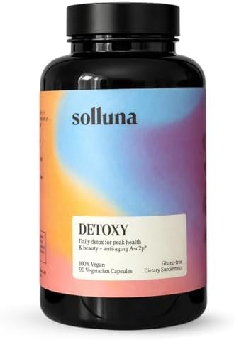 Detoxy by Solluna — Oxygenated Magnesium Oxide Colon Cleanse with Asc2P — Natural