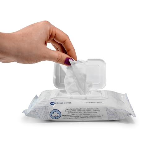 SoClean CPAP Mask Wipes | 64-Wipe Pack | Perfect for Daily Cleaning | For daily cleaning of CPAP masks & hoses. 100% cotton. Free of alcohol
