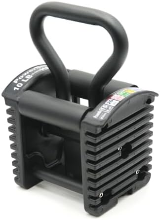 PowerBlock Pro Series Kettlebell Handle, Black | Converts Pro Series dumbbells into a kettlebell for home or commercial use