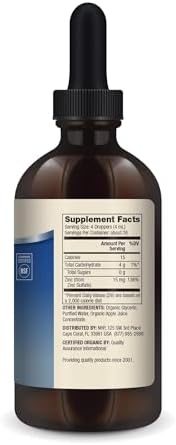 Dr. Mercola Zinc Liquid Drops, 15 mg, 3.88 fl oz (28 Servings)