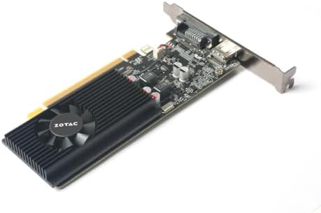 ZOTAC GeForce GT 1030 2GB GDDR5 64-bit PCIe 3.0 DirectX 12 HDCP Ready Low Profile Video Card ZT-P10300A-10L