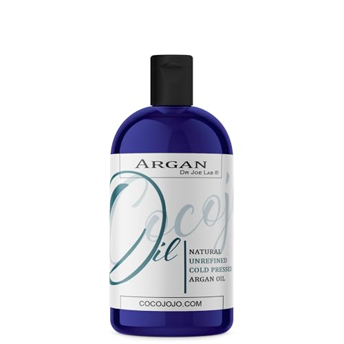 Moroccan Argan Oil Pure & Natural Cold Pressed Extra Virgin Unrefined Argan Oil 16 Oz for Hair