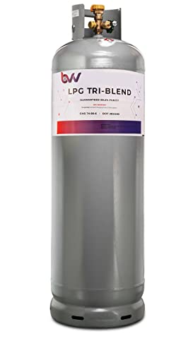 BVV 120LB DIPTUBE Tank High Purity USA 50/25/25% N-Butane/Iso-Butane/Propane Blend-None