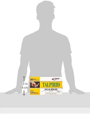 Bell Laboratories Talpirid 7150 Mole Bait Worms, 20 Count