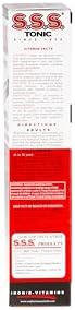 S.S.S. Tonic Liquid Iron & Vitamin B Supplement with B1, B2 & B3, 20 Fl Oz | High-potency, easy-to-take formula for daily energy support; made in USA