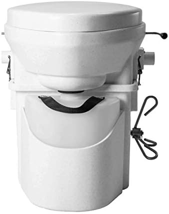 Nature's Head Self Contained Composting Toilet with Close Quarters Spider Handle Design