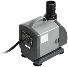 Jebao FA-5000 1200GPH Submersible Fountain Pump for Hydroponics, Aquaponics, Waterfall, Fish Pond