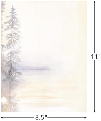 Great Papers! Horizon Letterhead, 8.5 x 11 Inches, 80 Count (2013184)