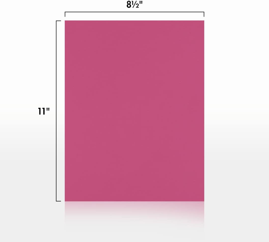 LUXPaper 8.5" x 11" Paper | Letter Size | White | 80lb. Text | 100% Recycled | 50 Qty