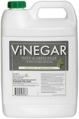 578 Vinegar Weed & Grass Killer Approved for Organic Production Pet Safe Glyphosate Free Herbicide, Gallon 1, Yellow