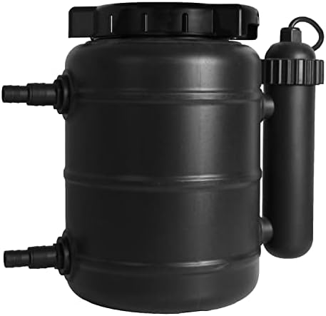TotalPond Complete Pond Filter with UV Clarifier Black 15.16 x 9.06 x 13.11 in.