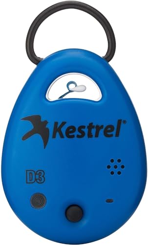 Kestrel Drop D3 Wireless Temperature, Humidity and Pressure Data Logger, Blue | Blue