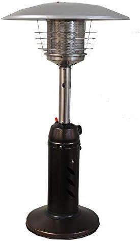 Original SUNHEAT Round Tabletop Patio Heater - Golden Hammer