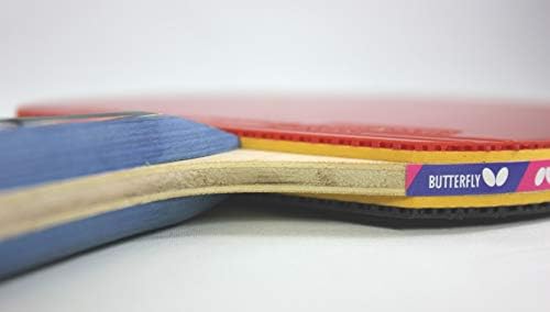 Butterfly Nakama S-9 Table Tennis Racket – ITTF Approved Ping Pong Paddle – Pan Asia Table Tennis Rubber and Thick Sponge Layer Ping Pong