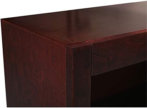 Concepts In Wood Midas Five Shelf Bookcase 72" H Cherry Finish