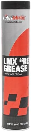 LubriMatic 11390 LMX "Red" High Performance Grease - 14 Ounce Cartridge