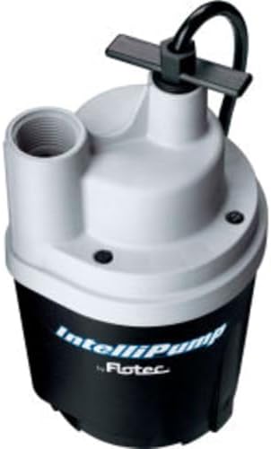 Pentair Flotec FP0S1775A 1/4-HP 115-Volt IntelliPump Water Removal Utility Pump