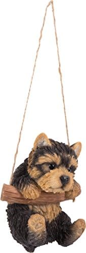 Hanging Yorkshire Terrier Puppy, Black