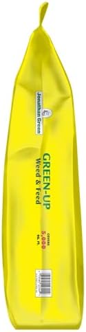 Jonathan Green (12345) Green-Up Weed & Feed - 21-0-3 Grass Fertilizer & Weed Killer (15,000 Sq. Ft.)