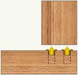 Dowel Center Set 8PC Woodworking Tenon Transfer Plugs 1/4-1/2" | Metal Dowel Centering Pins for Accurate Hole Alignment and Joinery Marker Dowel