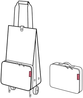 reisenthel foldabletrolley Black - Foldable, Compact Shopping cart - Easy to Store