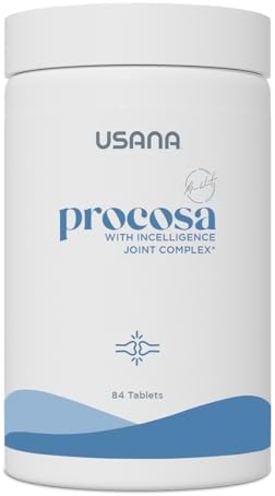 USANA - Procosa with InCelligence - 84 Tablets - 28-Day Supply | Includes Vegetarian Glucosamine HCl, Meriva Curcumin