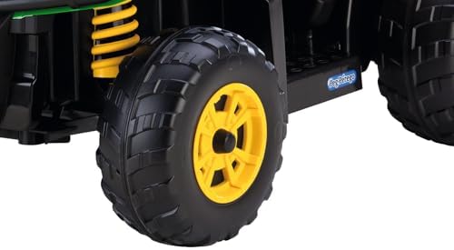 Peg Perego John Deere Gator XUV Extra-Large 12 Volt Ride-on, Durable Design for Kids 3-8, Green