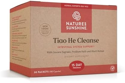 Nature's Sunshine Tiao He Herbal Cleanse | Cleanse and Detox the Colon and Liver with Traditional Chinese Herbs