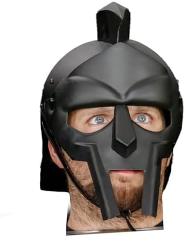 Armory Replicas Maximus Roman Gladiator Blackened 18g Helmet