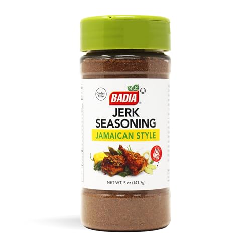 Badia Jerk Seasoning Jamaican Style, 24 oz – Caribbean Spice Blend | Bold Caribbean-inspired seasoning for chicken, pork, seafood, vegetables, grilling, roasting, and dry rub recipes