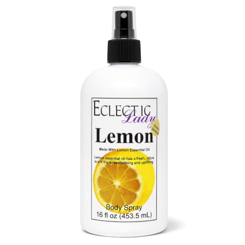 Lemon Body Spray, Double Strength, 2 ounces, Body Mist