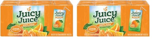Juicy Juice Apple, 4.23 Ounce Boxes, 8 Count (Pack of 5)