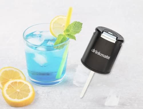 Drinkmate Replacement Fizz Infuser - Compatible with OmniFizz, LUX, and Spritzer (Matte Black)