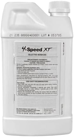Nufarm 4-Speed XT Herbicide, Superior Broadleaf Weed Control, 32 oz