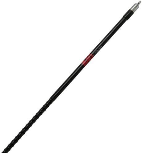 K40 SF-300 Black 3' 1000W Superflex Tunable Fiberglass CB Whip Antenna