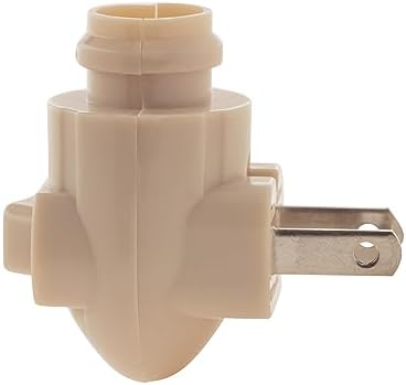 Creative Hobbies Auto On Sensor Plug in Night Light Module Includes 4 Bulbs and 4 Metal Clips, Great for Making Your Own Decorative Night Lights
