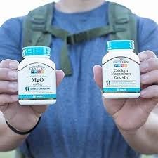 21st Century Cal Mag Zinc +D Vitamin - 90 Tablets, Pack of 4