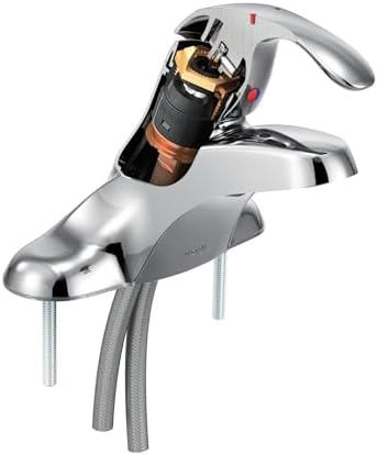 Moen 8430 Commercial M-Bition 4-Inch Centerset Lavatory Faucet 1.5 gpm, Chrome