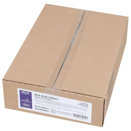 Advance Food Western Style Chopped Country Fried Beef Steak, 2.70 Ounce -- 59 per case.
