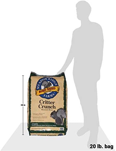 Critter Crunch Wildlife and Wild Bird Food, 20-Pound Bag
