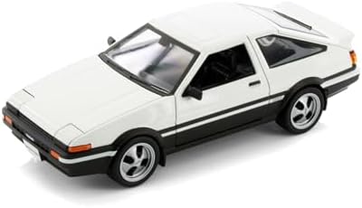 Toyota Sprinter Trueno AE86 37916-1/24 Scale Diecast Model Car (White)